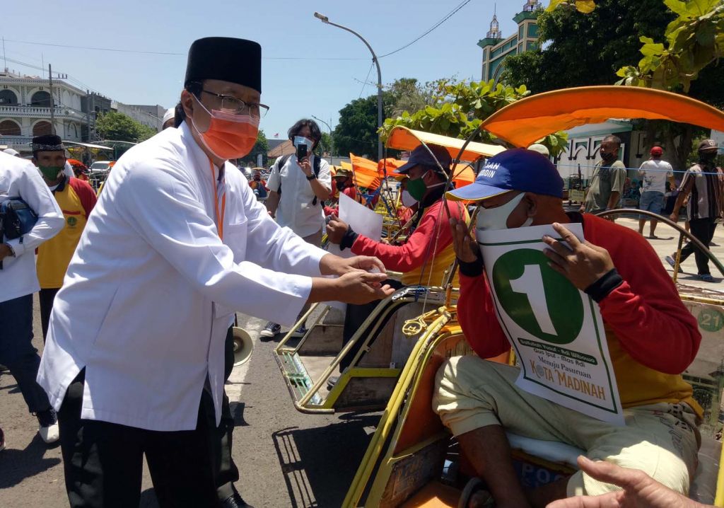 Adi Wibowo, pasangan Calon Wali Kota Pasuruan Gus Ipul