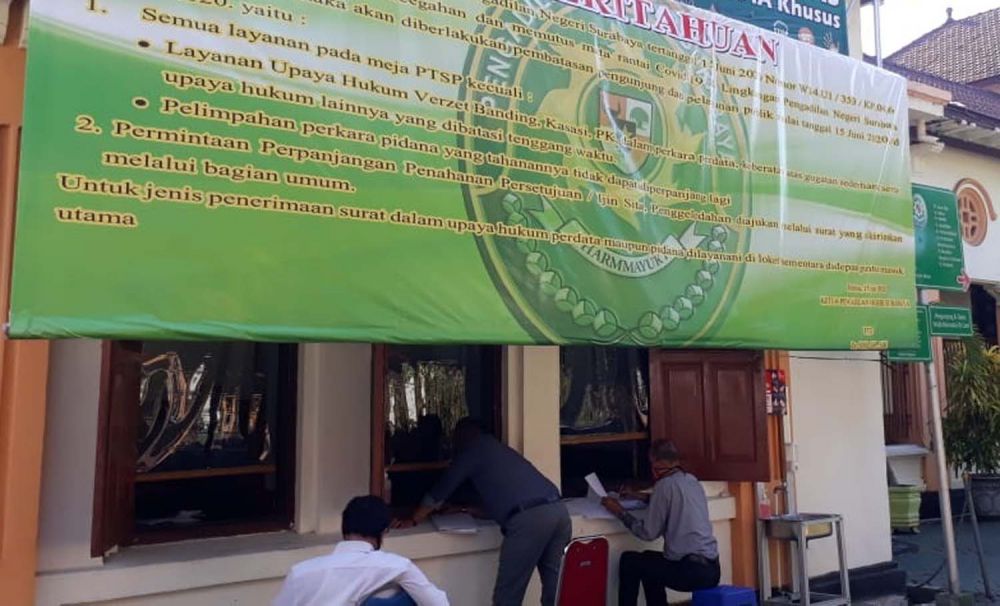 Aktivitas di PN Surabaya