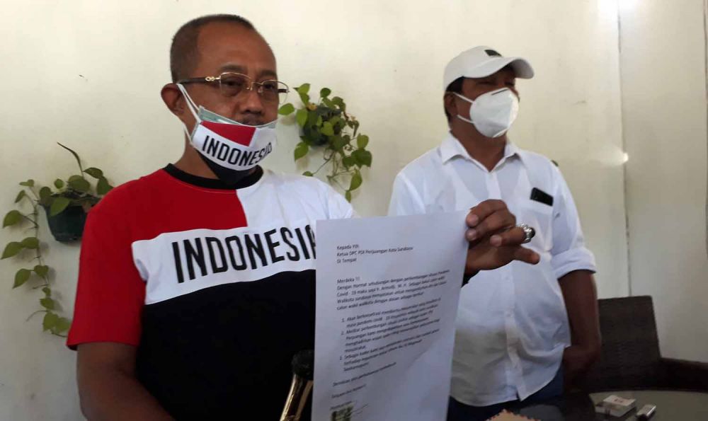 Armudji mundur dari bacawawali Surabaya (Foto: Dok. jatimnow.com)