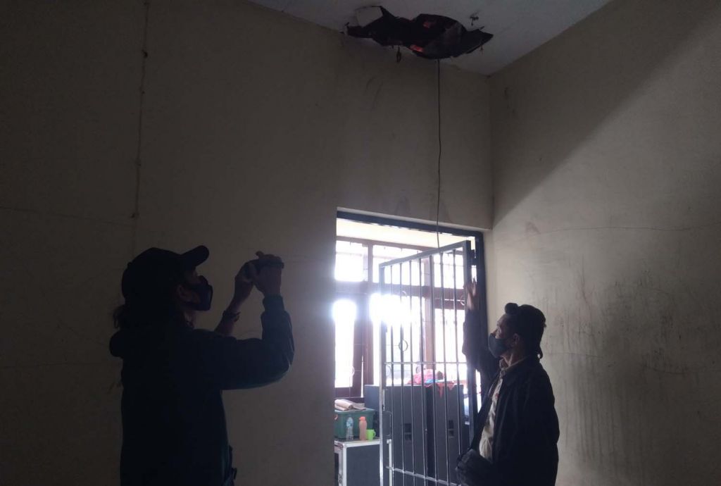 Atap sel di selter Dinas Sosial Kota Probolinggo dijebol ODGJ yang kabur