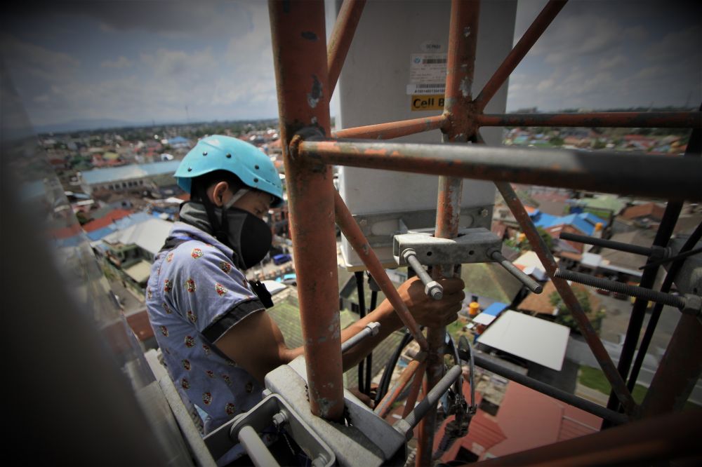 XL Axiata telah menyiapkan semua perangkat untuk penguatan jaringan di lokasi Haul Guru Sekumpul