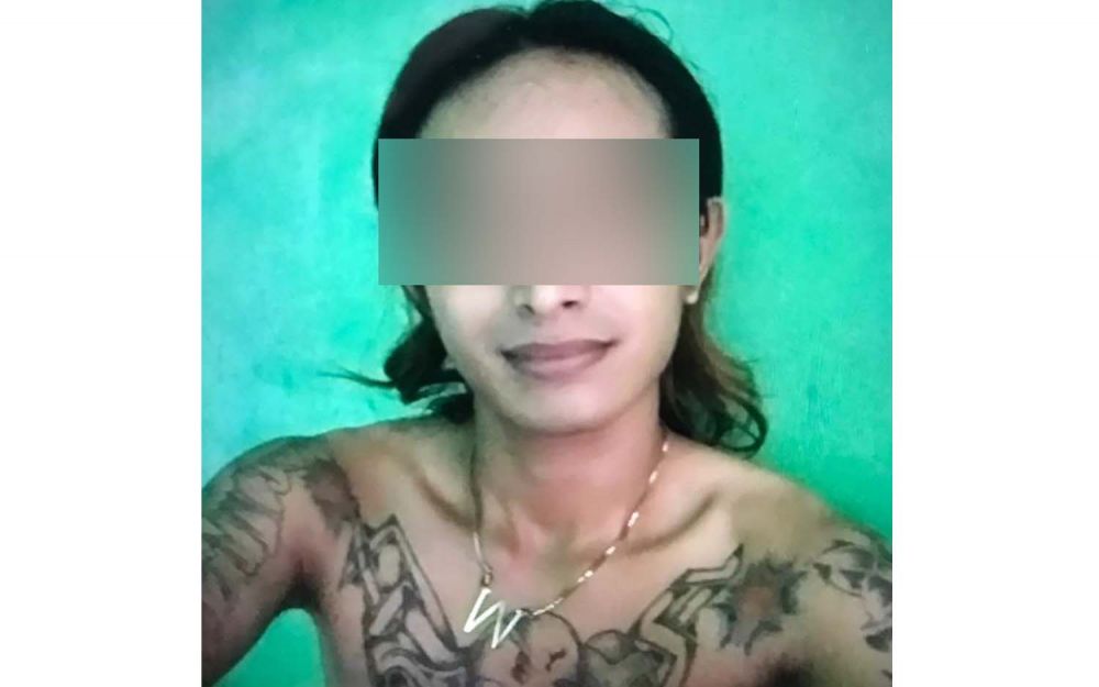 HW alias Telo, bandar narkoba dan pil koplo yang ditangkap Timsus Satresnarkoba Polrestabes Surabaya