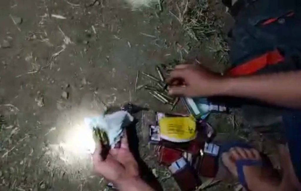 Belasan peluru tajam yang disita dari begal penembak tiga polisi di Pasuruan