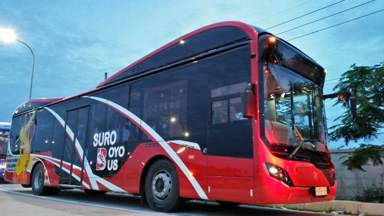 10 Bus Suroboyo Baru Didesain Anti Kejahatan Dan Pelecehan