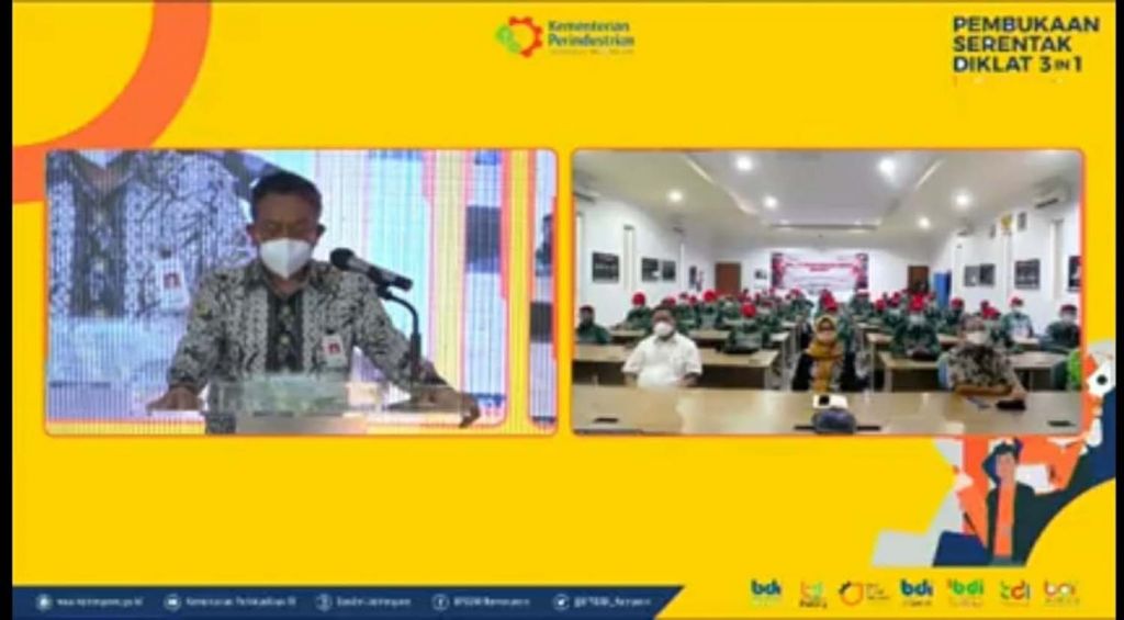 Diklat 3in1 serentak di 7 kota yang digelar BPSDMI Kementerian Perindustrian