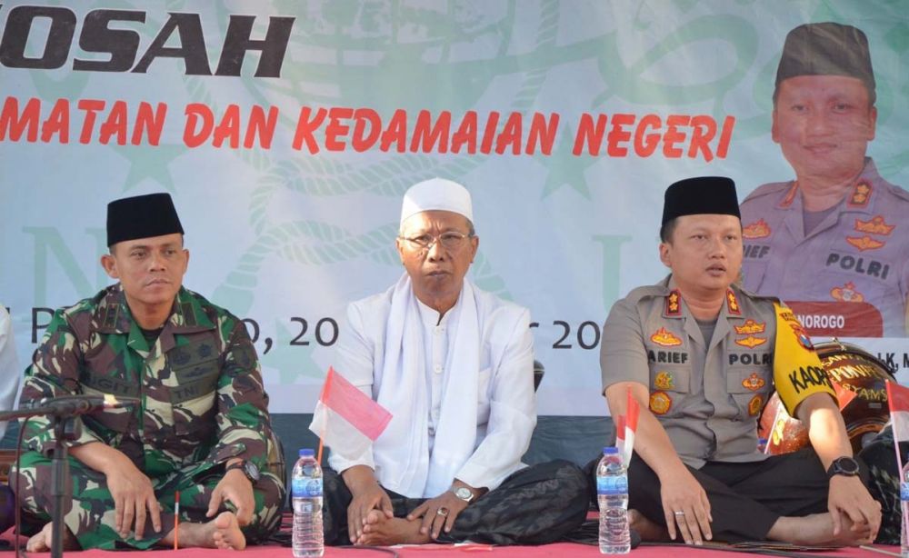 Doa bersama dan istighosah dari Ponorogo