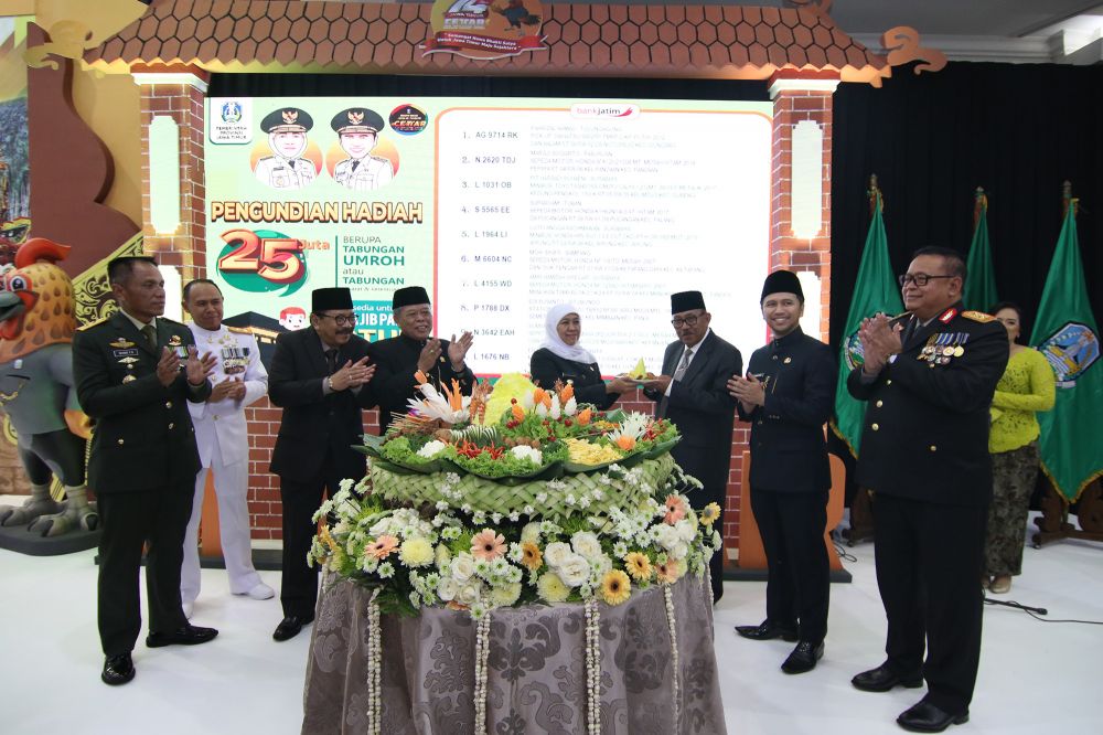 Hari Jadi 74 Gubernur Khofifah Jaga Persatuan Dan Kesatuan