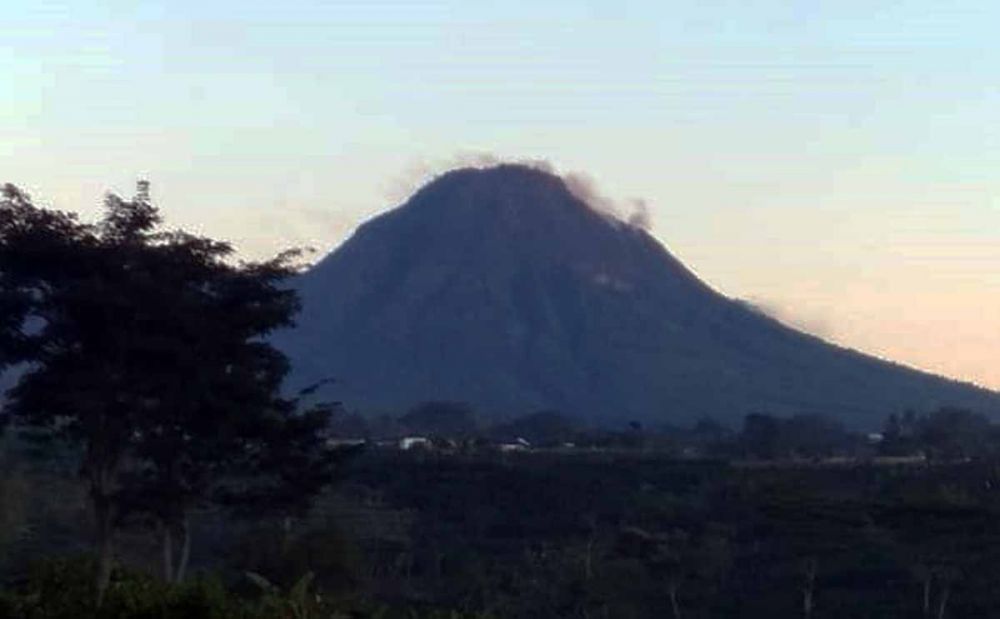 Gunung Panderman pagi ini