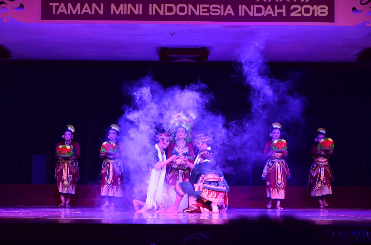 Tarian Niskala Seblang saat tampil di Festival Karya Tari 2018 Tingkat Nasional/Foto: istimewa