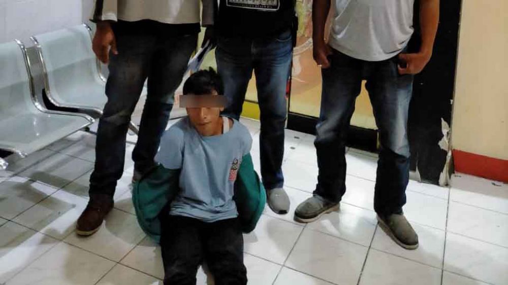Pelaku pencurian motor ditangkap Tim Resmob Polrestabes Surabaya