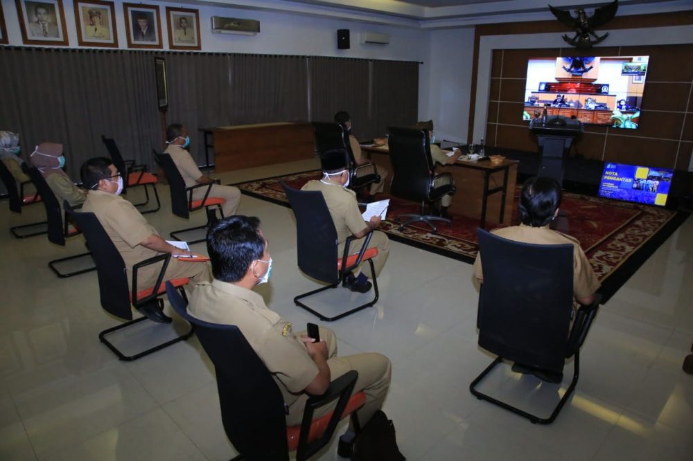 LKPj Pemkab Banyuwangi ke DPRD dilakukan secara virtual
