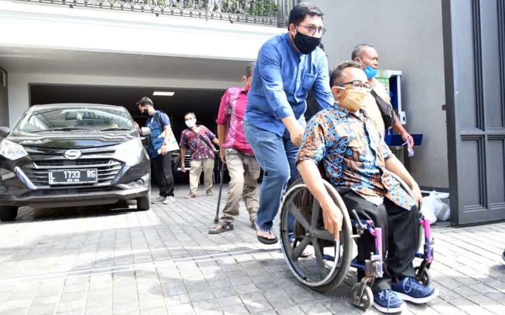 Irjen Pol (Purn) Machfud Arifin memiliki peduli yang tinggi terhadap kelompok disabilitas