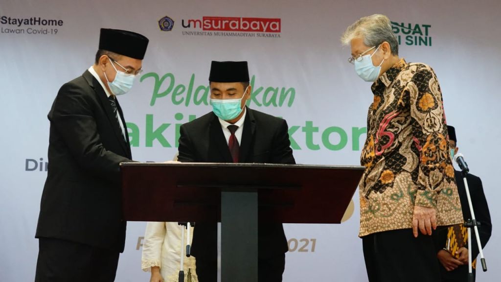 Proses pelantikan wakil rektor hingga dekan UMSurabaya