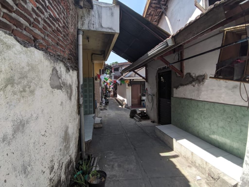 Lokasi penangkapan terduga teroris di Surabaya.