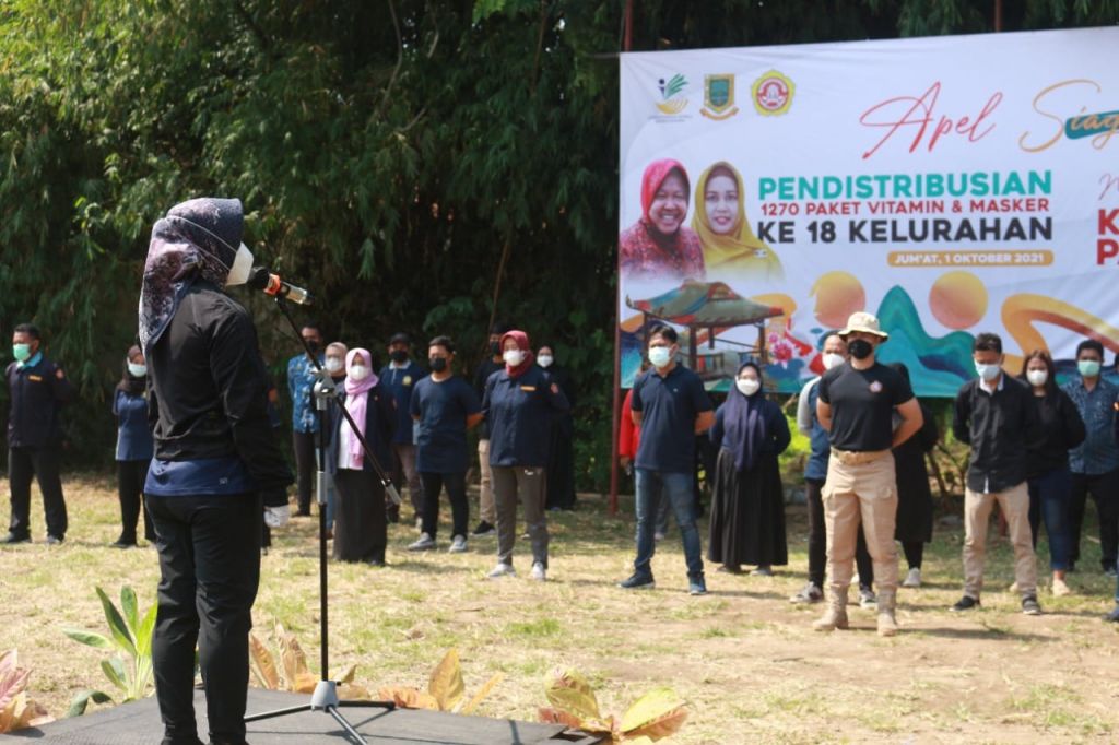 Pemkot Mojokerto gandeng kartar bagikan paket vitamin hingga masker