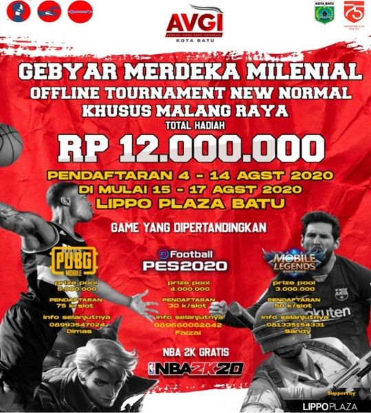 AVGI Kota Batu gelar lomba PUBG hingga PES 2020
