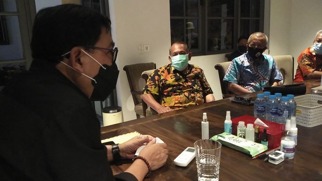 Perkumpulan warga Minang di Surabaya silaturahmi ke kediaman Cawali Machfud Arifin