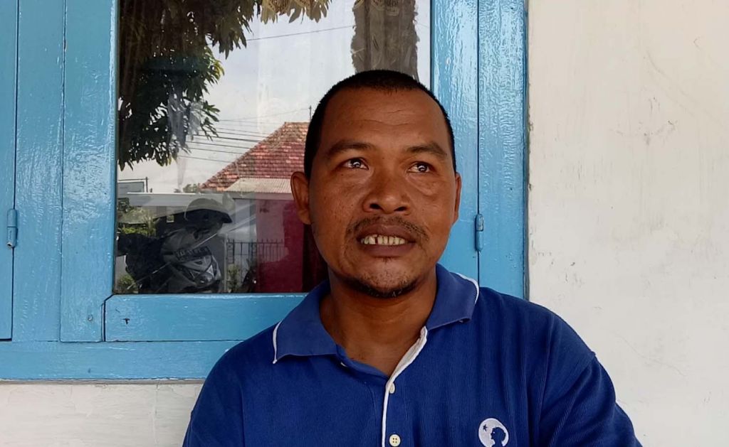 Jakfar, pemilik pohon kurma di Pasuruan yang berbuah lebat