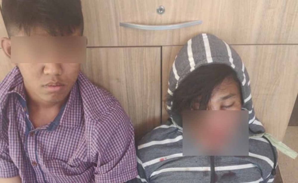 Dua jambret diamankan Satlantas Polrestabes Surabaya