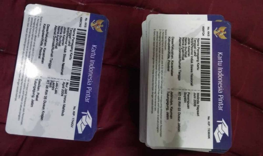 KIP yang tercecer masih disimpan Dicky, sang penemu