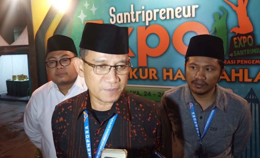 Imam Gunawan, Asisten Deputi Kewirausahaan Pemuda, Deputi Pengembangan Pemuda Kemenpora di Surabaya