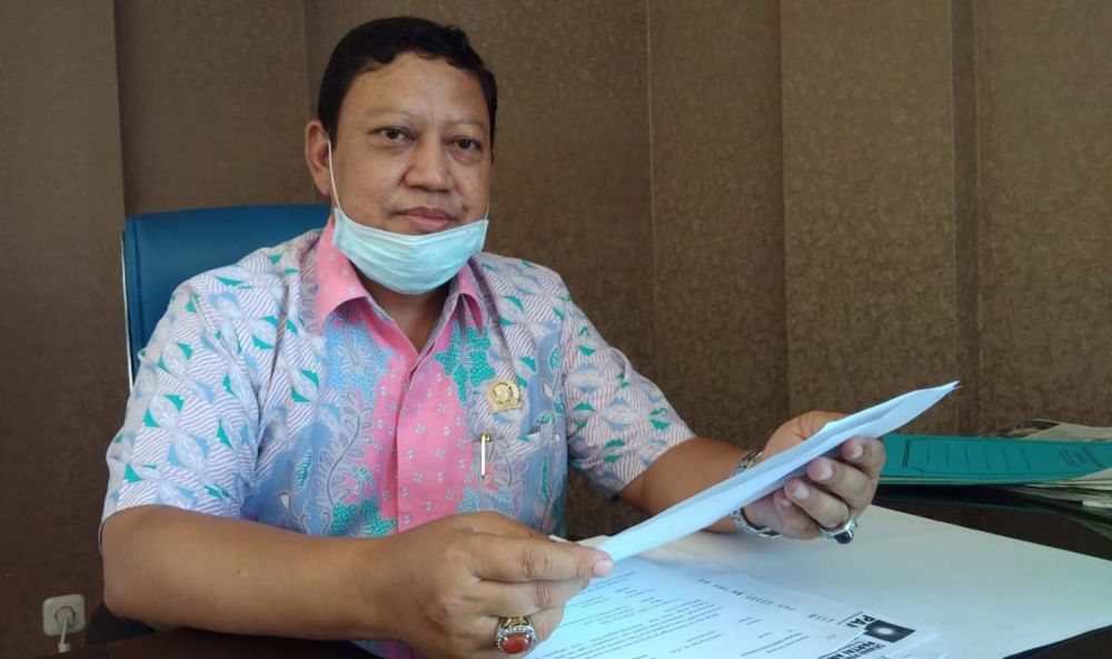 Ketua Fraksi PAN-PPP DPRD Surabaya, Hamka Mudjiadi Salam