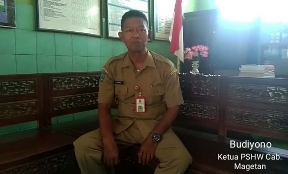 Ketua Cabang PSHW Kabupaten Magetan, Budiono