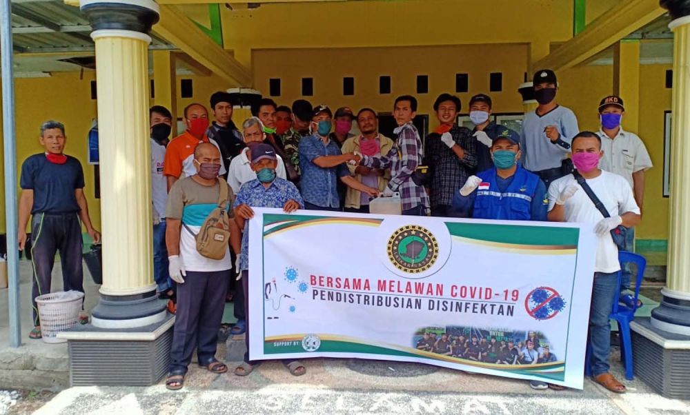 Laskar Sasak terus bergerak membantu pemerintah dalam mencegah penyebaran Covid-19 di NTB