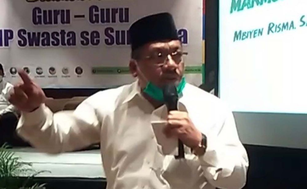 Ketua Badan Musyawarah Perguruan Swasta (BMPS) Kota Surabaya, Moh Kholil