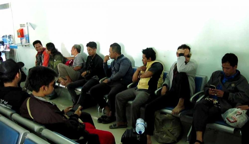 24 orang asal Banjarmasin tidak jadi berangkat ke Jakarta setelah turun di Pelabuhan Tanjung Perak, Surabaya