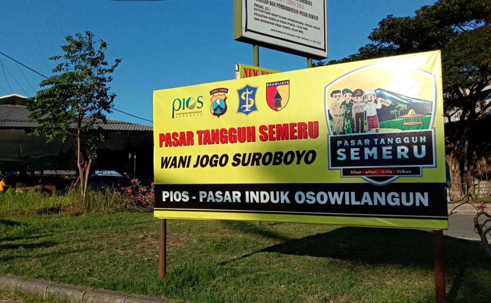 PIOS menjadi salah satu Pasar Tangguh Semeru di Surabaya dan Jawa Timur