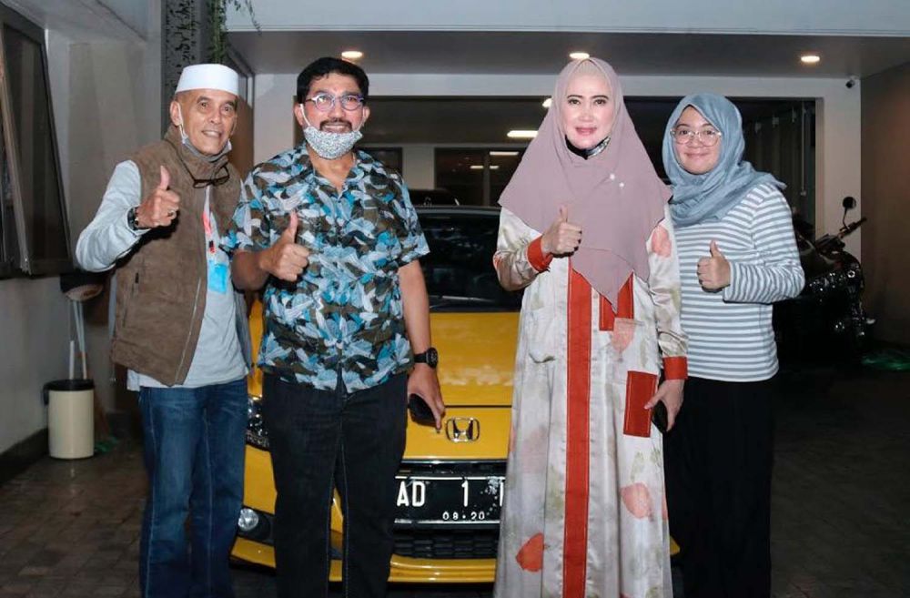 Habib Hasan Mulachela saat bersilaturahmi dengan Calon Wali Kota Surabaya Irjen Pol (Purn) Machfud Arifin
