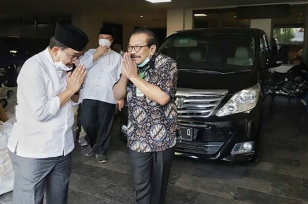 Machfud Arifin dan Pakde Karwo