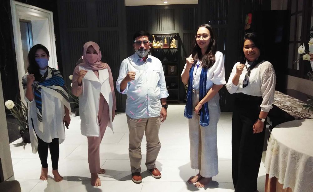 Pengurus Rotary Club of Surabaya Kaliasin menggelar silaturrahmi dengan Calon Wali Kota Surabaya Irjen Pol (Purn) Machfud Arifin dan istrinya Ny Lita Machfud Arifin