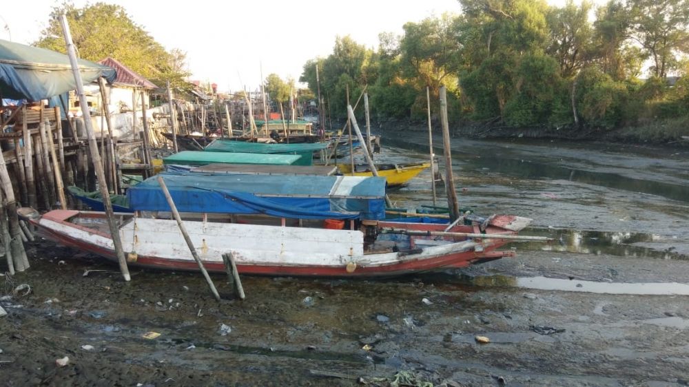 Kondisi Kampung Nelayan Morokrembangan, Surabaya