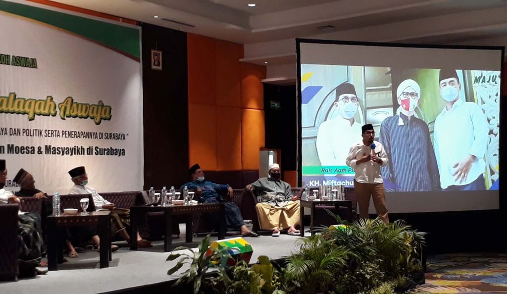 Para kiai NU di Surabaya dukung dan doakan Machfud Arifin jadi wali kota