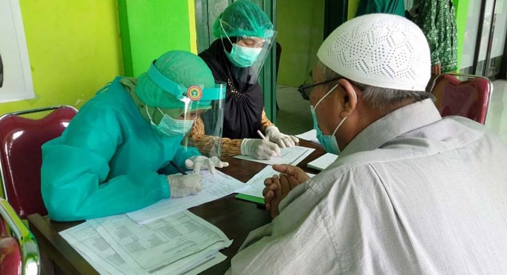 Para ulama di Kota Probolinggo di-rapid test