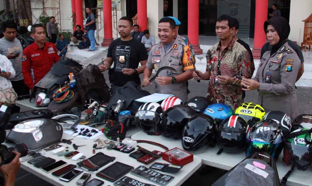 Bandit motor bernama Sura'i ditembak mati Unit Resmob Satreskrim Polrestabes Surabaya