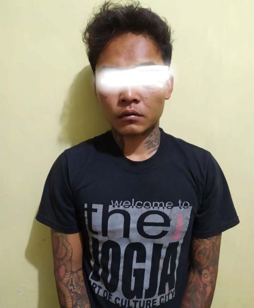 Heri Septyo Budi alias Jarot, pemabuk yang membacok dua pamannya