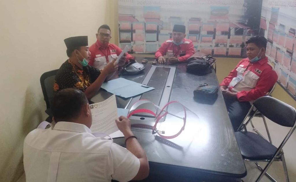 DPD LIRA Surabaya melapor ke Bawaslu