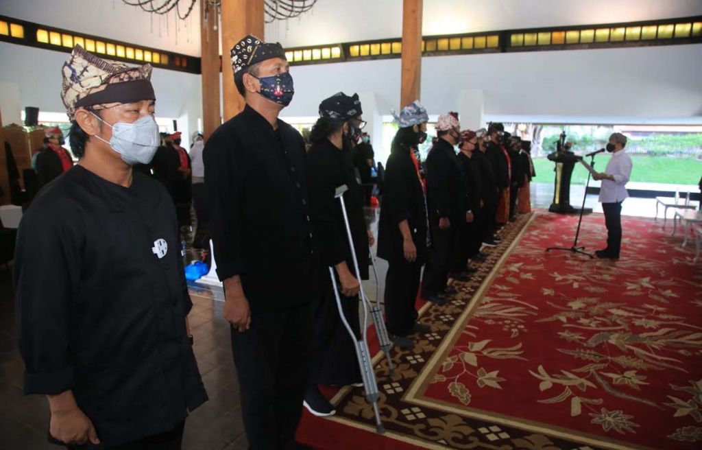 Bupati Anas melantik Dewan Kesenian Blambangan Periode 2018-2023
