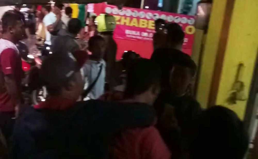 Sang perampok saat ditangkap warga setelah lukai korbannya