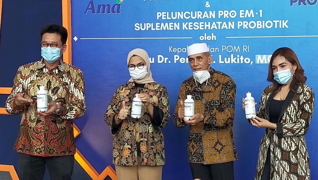 Peresmian PT AMA di Malang dan peluncuran PRO EM-1