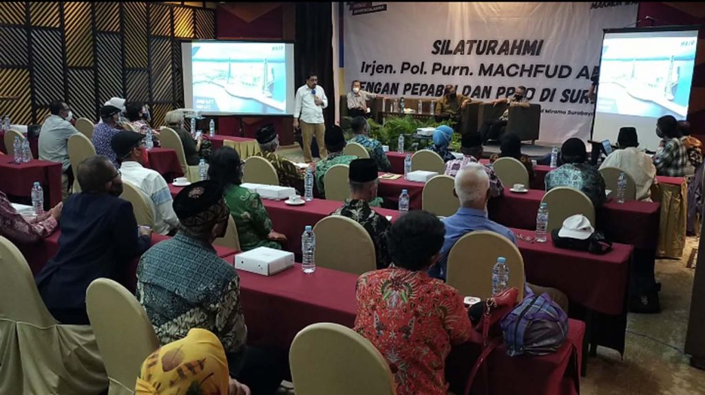 Persatuan Purnawirawan ABRI solid pilih Machfud Arifin-Mujiaman