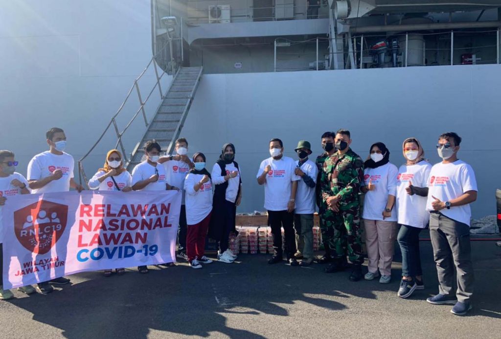 RNLC kirim ratusan paket sembako untuk warga Pulau Bawean