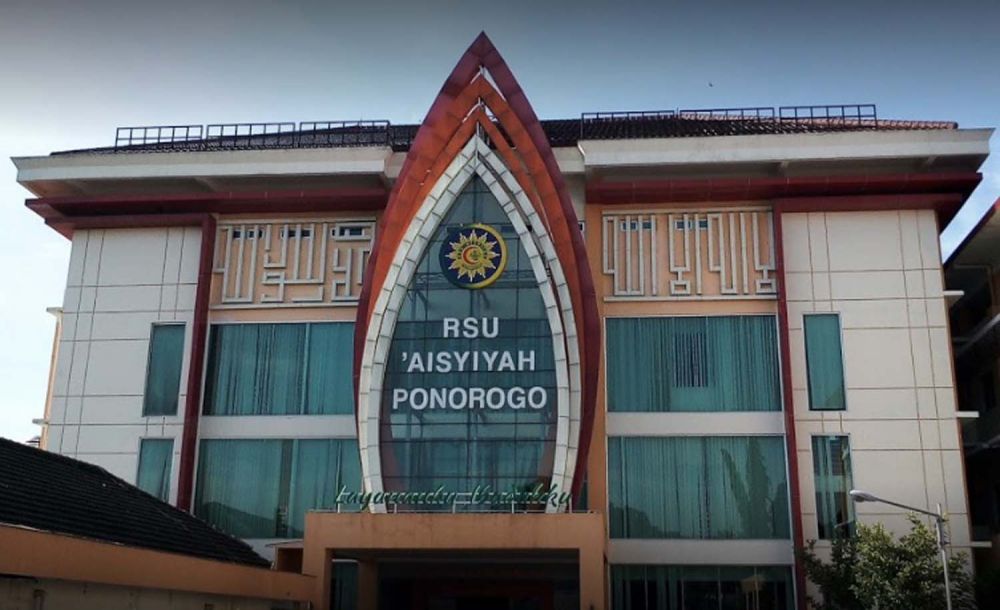 RSU 'Aisyiyah Jalan dr. Soetomo Ponorogo ditunjuk menjadi rumah sakit rujukan kedua untuk pasien Virus Corona atau Covid-19 (Foto: Istimewa)
