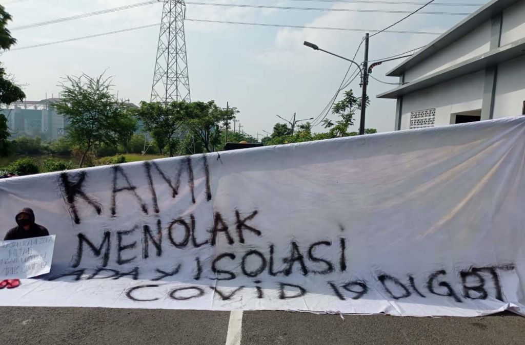Warga tolak dipilihnya GOR GBT Surabaya jadi RS darurat pasien Covid-19