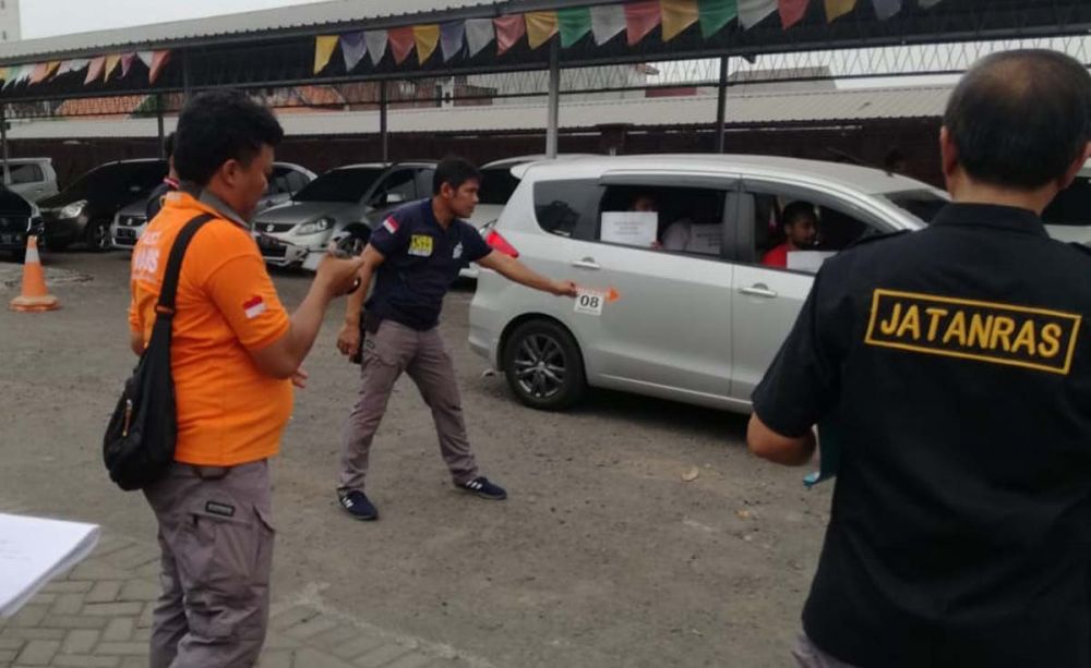 Proses rekontruksi penculikan dan pembunuhan di Surabaya