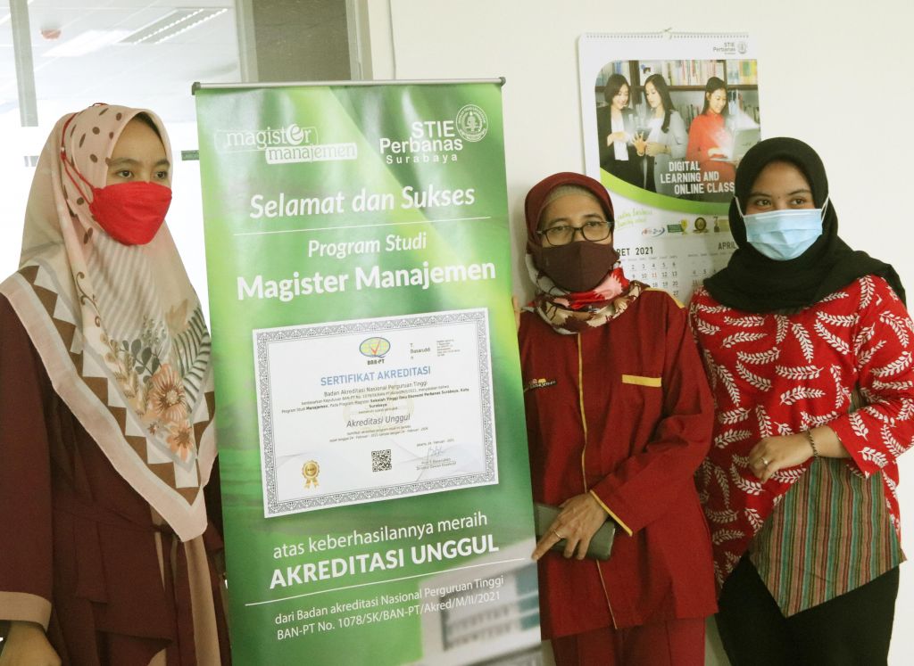 Magister Manejemen STIE Perbanas Surabaya meraih akreditasi unggul pertama di Jatim