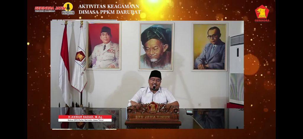 Ketua Gerindra Jatim, Anwar Sadad